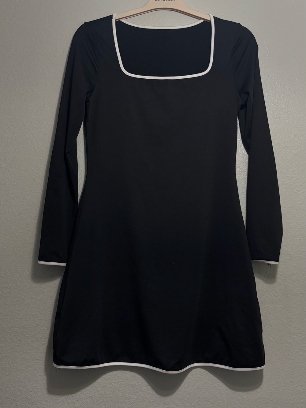 1990 looking holiday dress